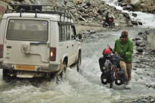 One of many river crossings throughout the Indian Himalayas, 2014.